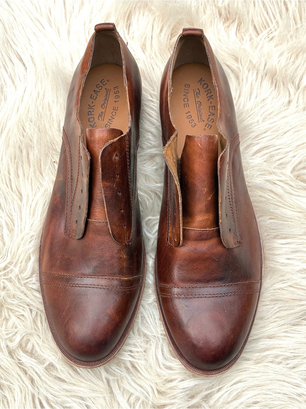 Kork-Ease Rori NWOT Leather Oxfords Women’s Sz 11 - Picture 7 of 12